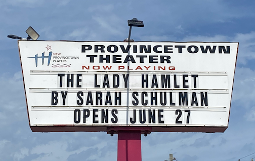 Beginning performances on June 27, The Lady Hamlet plays Mondays thru Thursdays at 7PM till July 21.