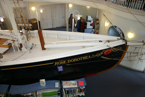 Provincetown Library Rose Dorothea boat model