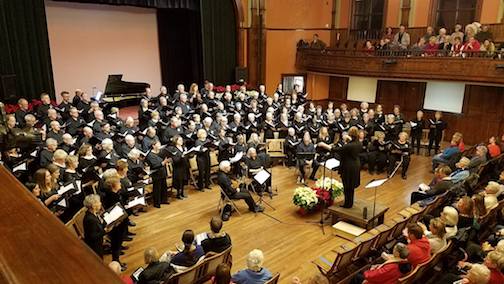 Outer Cape Chorale concerts in Provincetown on December 8 & 9 and at Nauset Middle School in Orleans on December 10th, 2017