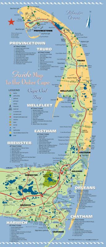 Cape Cod Map
